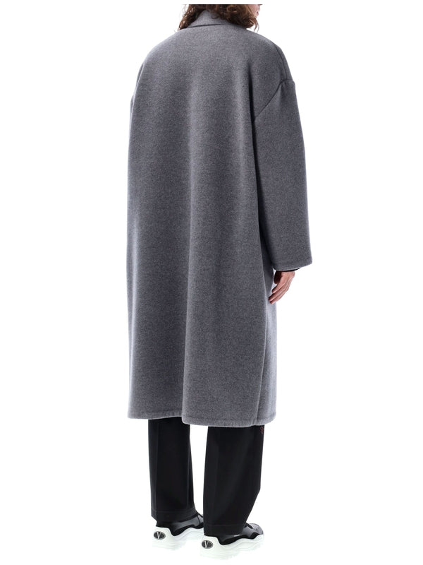 Wool Cashmere Single Coat