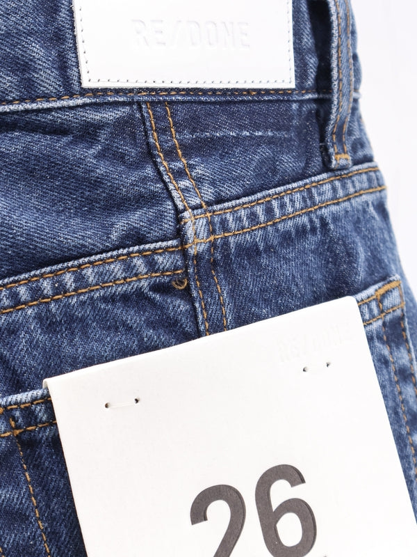Re/Done Blue Denim Pants