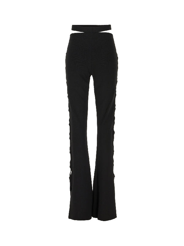 Cutout Waist Pants