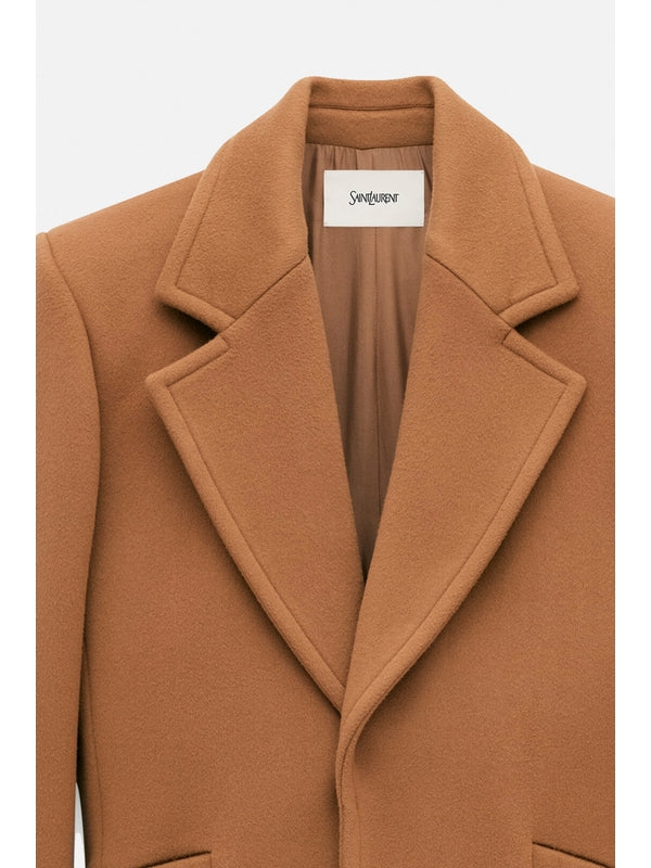 Wool Single-Breasted Jacket