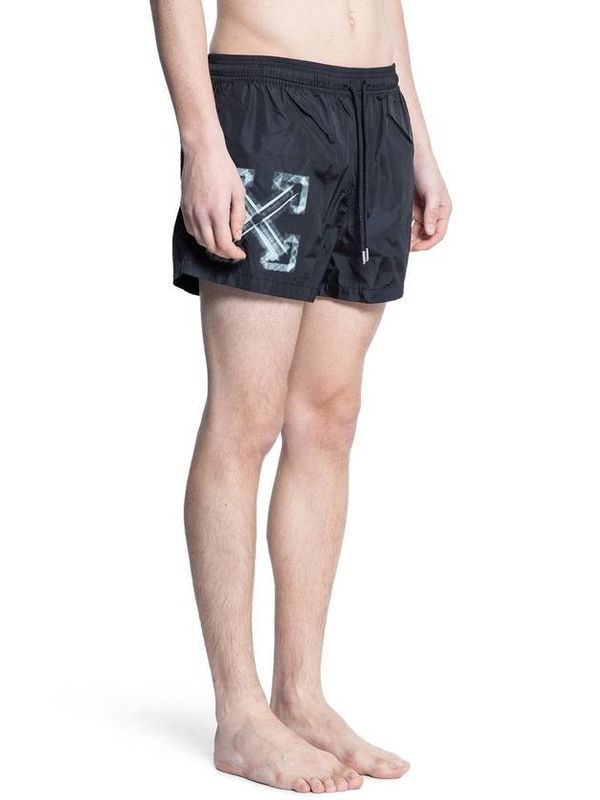 Arrow Logo Nylon Swim
  Shorts