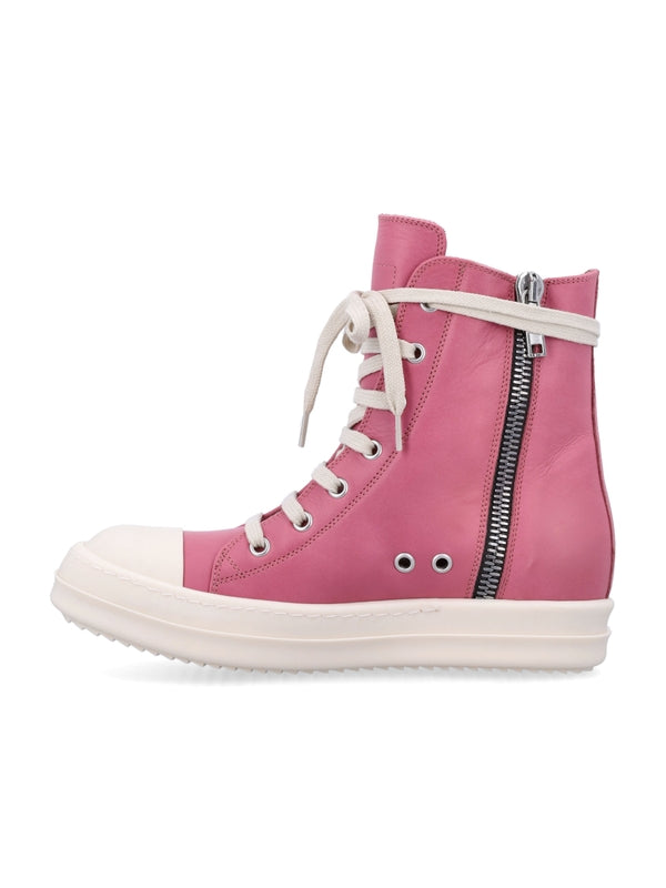 Lido Leather High Top Sneakers