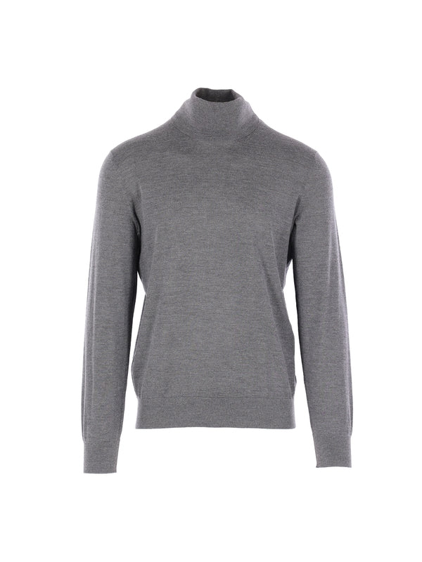 Z Zegna Grey Knitted