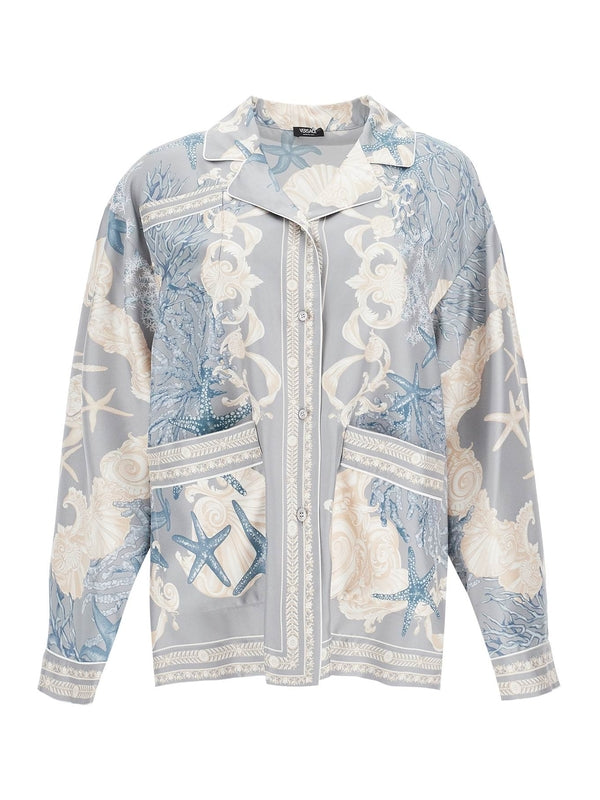 silk baroque shirt Shirts & Blouses - Jente