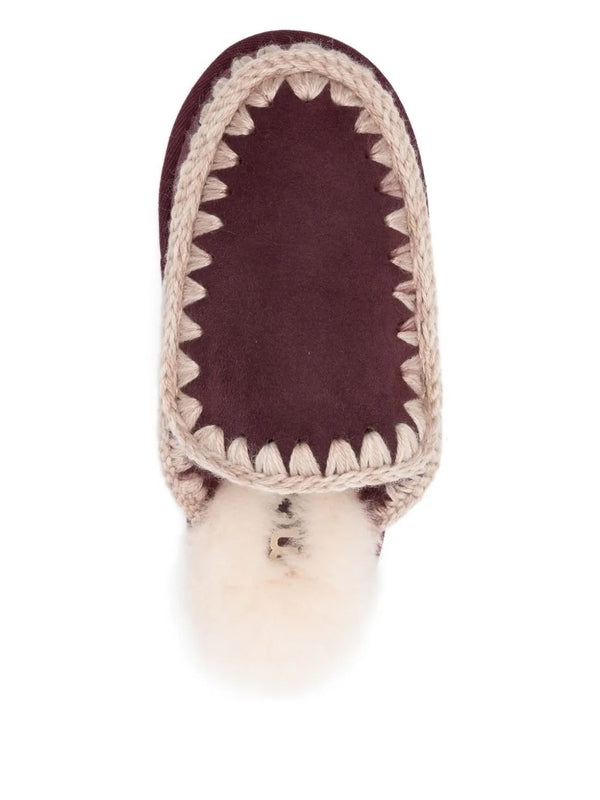 Mou Burgundy Slides