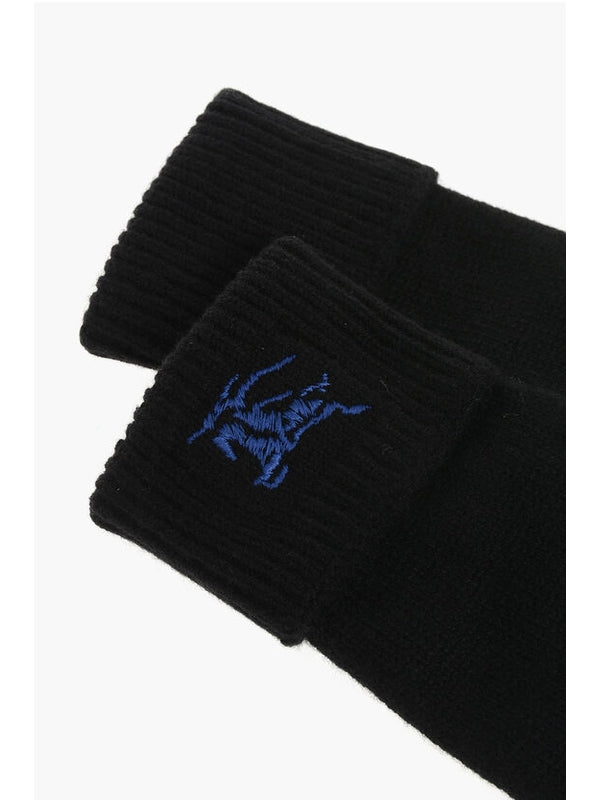 Burberry Black Wool Gloves