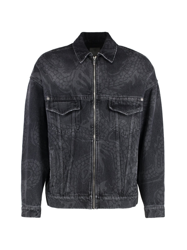 Pocket Detail Denim Trucker Jacket