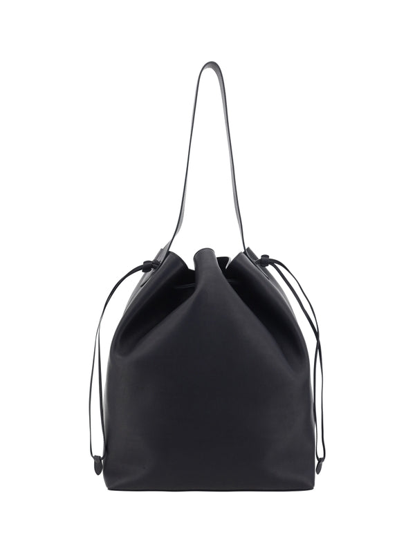 Belvedere Leather Bucket Bag