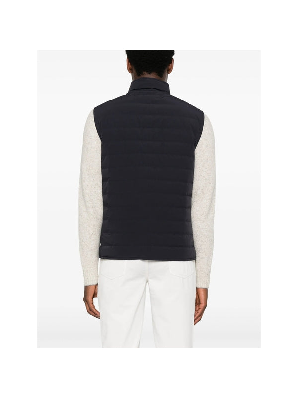 Brunello Cucinelli Navy Vests