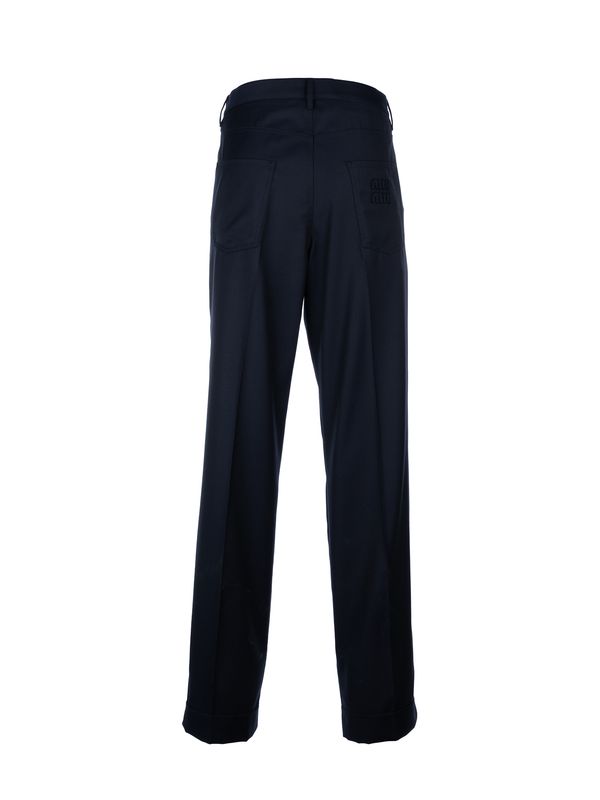 Pleated Batavia Pants