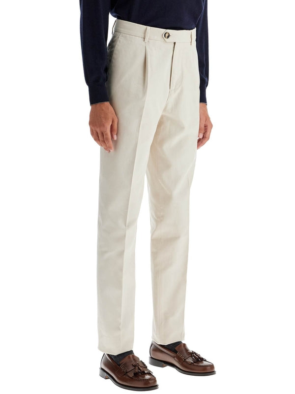 Cotton Tailored Pants