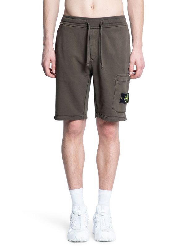 Wappen Patch Cotton Shorts