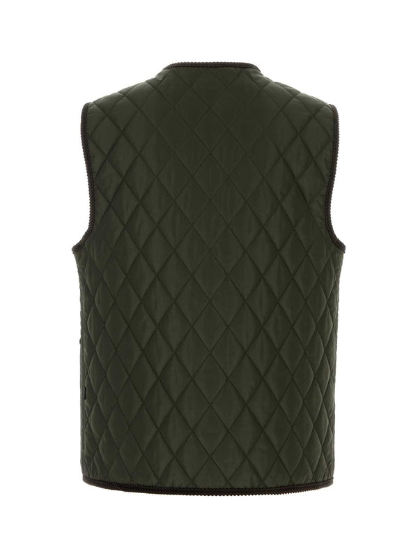 Diamond Quilted Nylon Vest