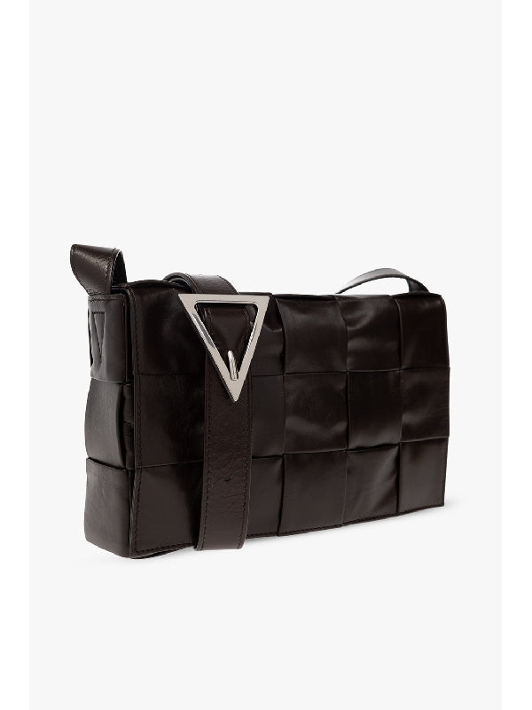 Calfskin
  Triangle Buckle Small Cassette Bag