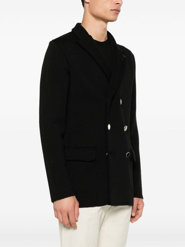 Boutonniere Double Wool Coat