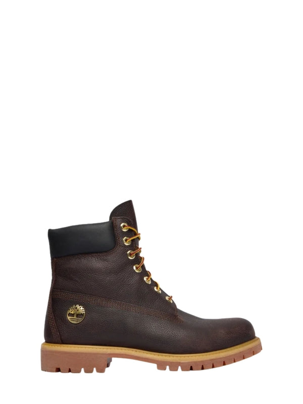 Timberland Brown Lace-Up Boots