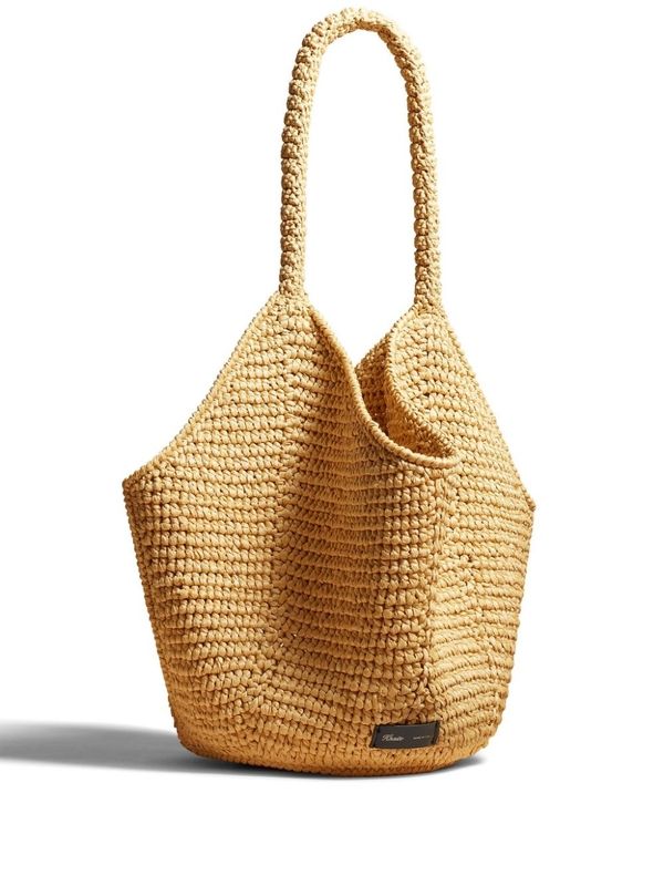 Lotus Raffia
  Medium Tote Bag
