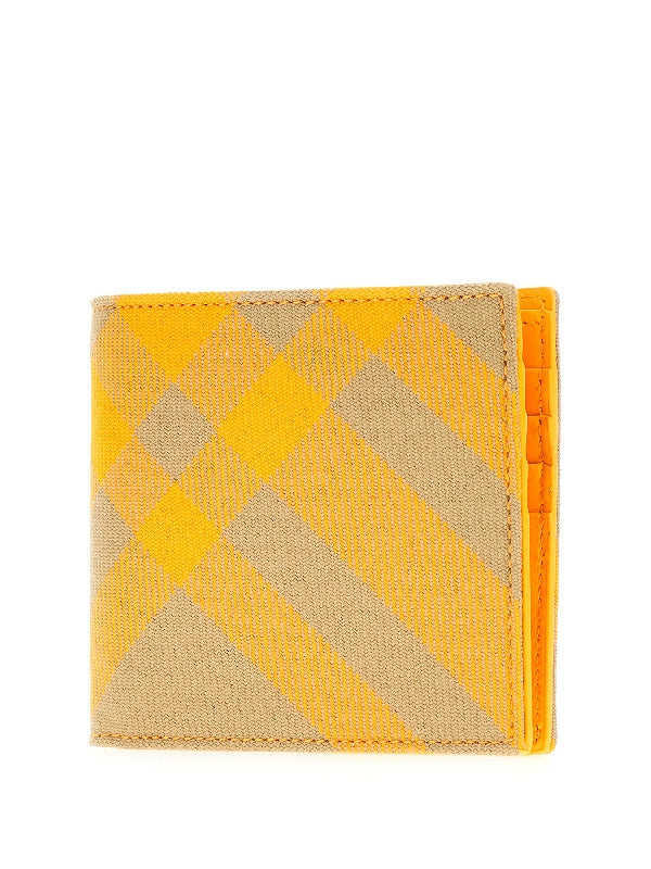 Check Pattern Bifold Wallet