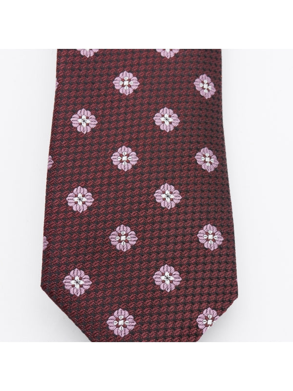 Z Zegna Burgundy Neck Ties
