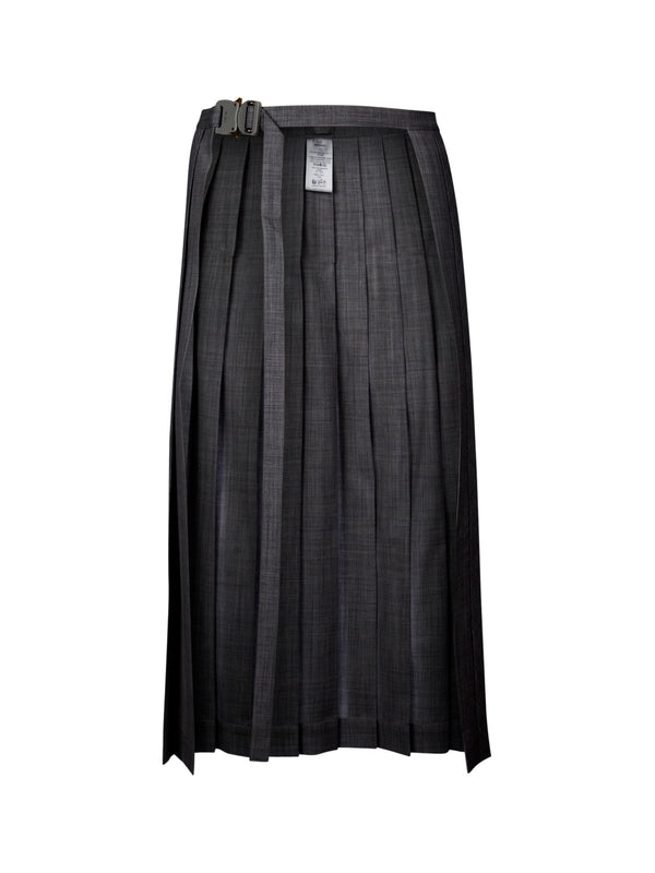 Pleats Layered Skirt