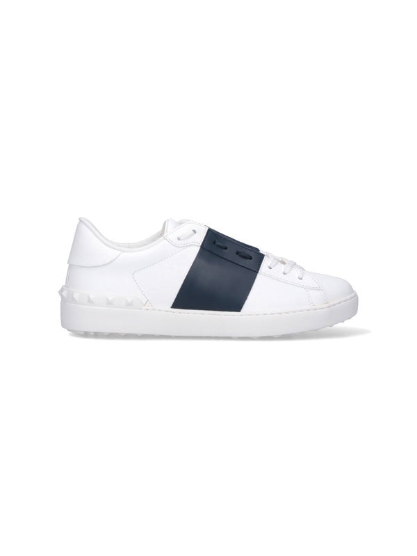 Valentino White Low Top Sneakers