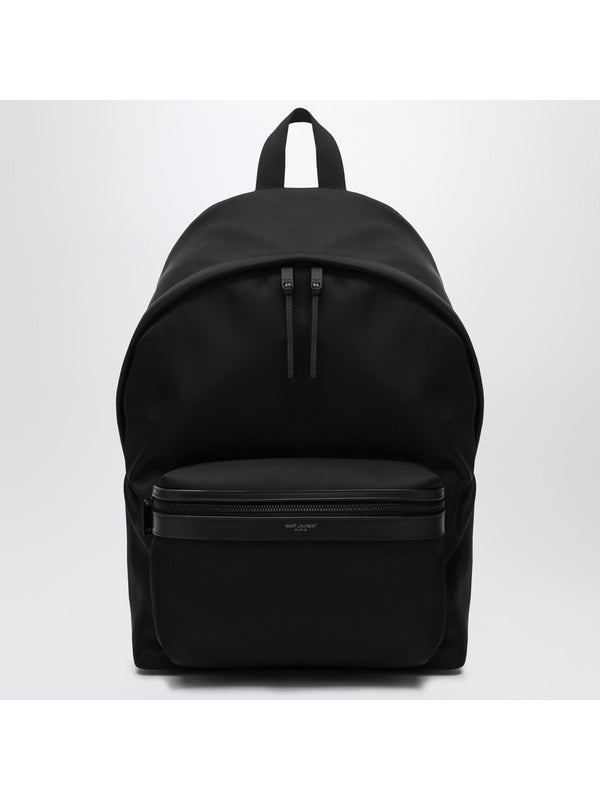Saint Laurent Black Backpacks