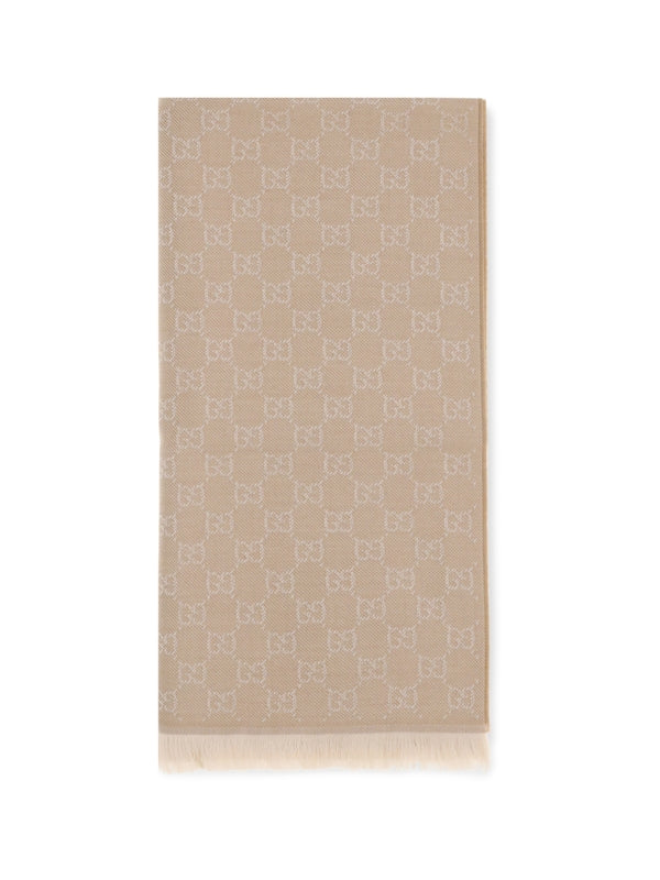 Gucci Beige Wool Mufflers