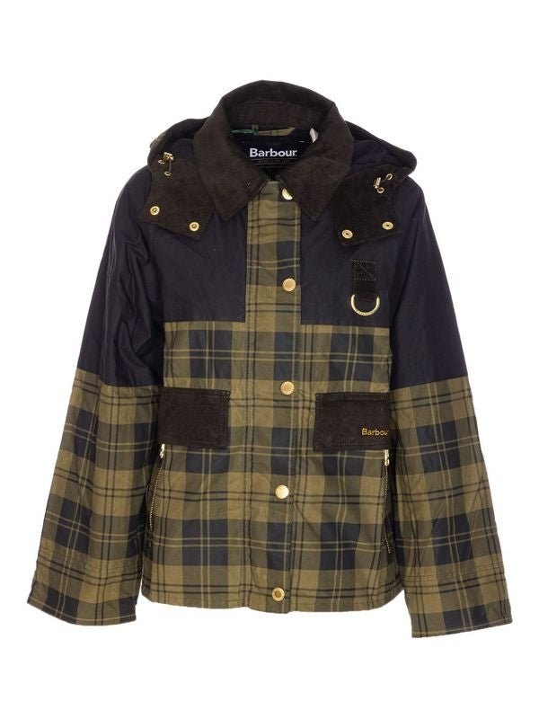 Barbour Checked Black Jackets