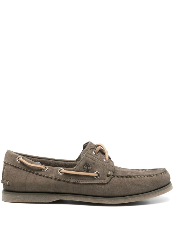 Timberland Green Boat Shoes