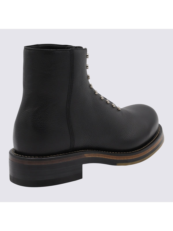 Alexander Mcqueen Black Ankle Boots