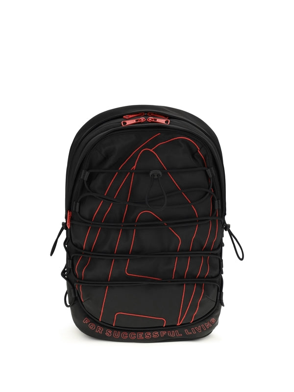 Diesel Black Backpacks