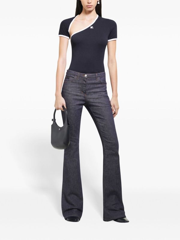 Slash Contrast T-Shirt