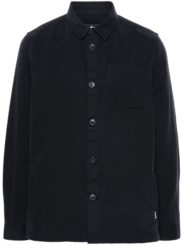 Washed Overshirt Cotton Jacket