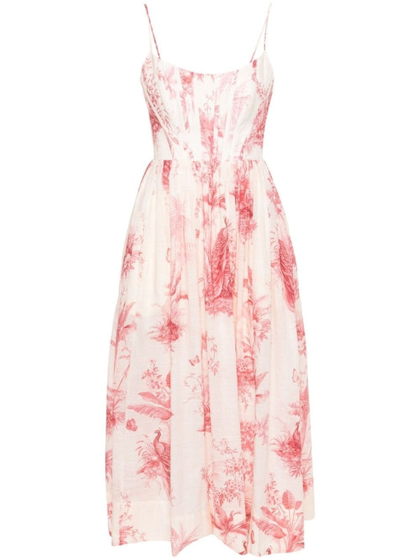 Waverly Flower Cotton Dress