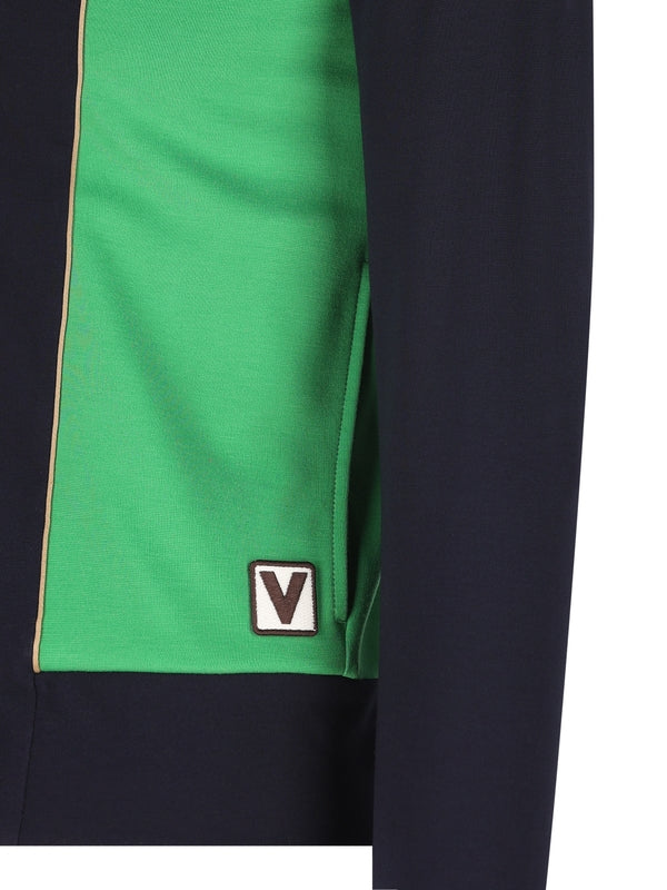 V Logo Patch Track Jacket