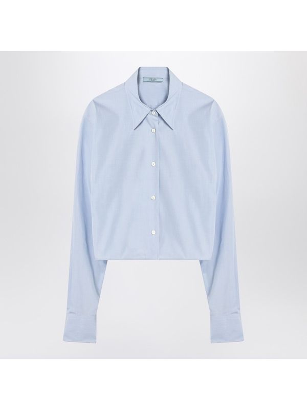 Back Triangle Logo Cotton Shirt