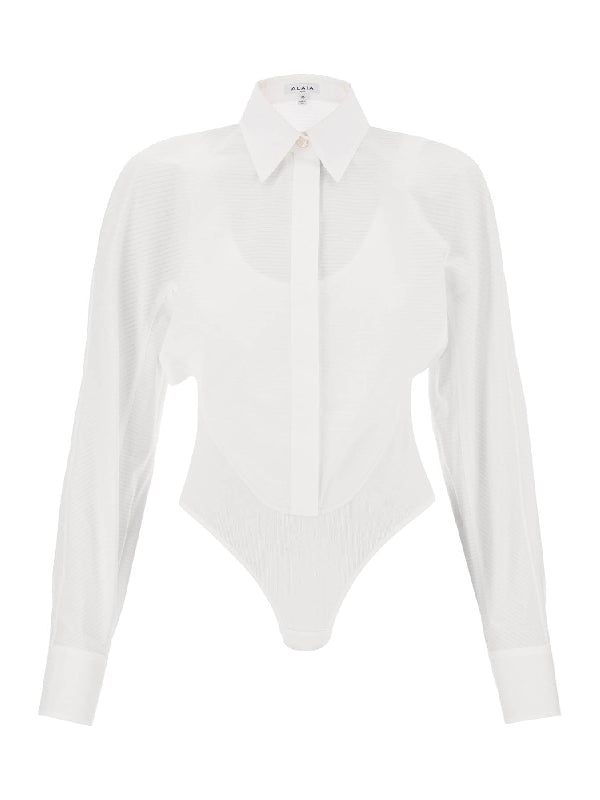 Layered Shirt Bodysuit - Jente