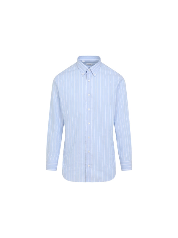 Pinstripe Cotton Shirt