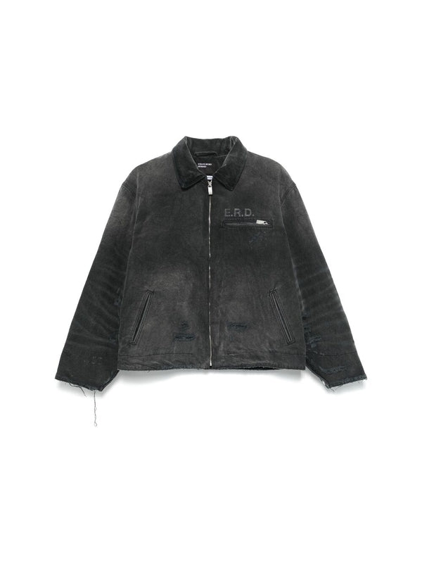 Vintage Washing Printing Cotton Jacket