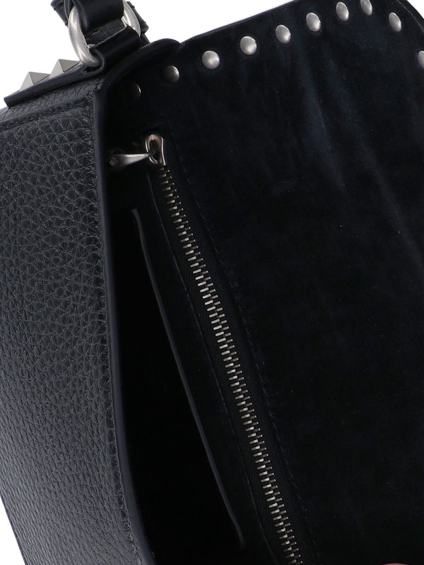 Rockstud Leather Phone Holder Bag