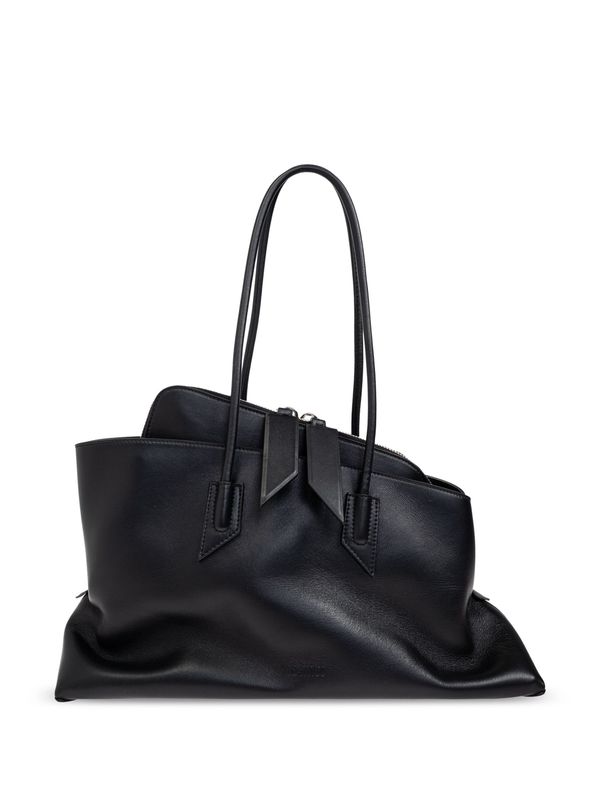 La Passeggiata Leather Medium Tote Bag