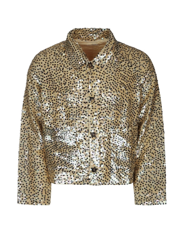 Forsythia Allover Sequin Jacket