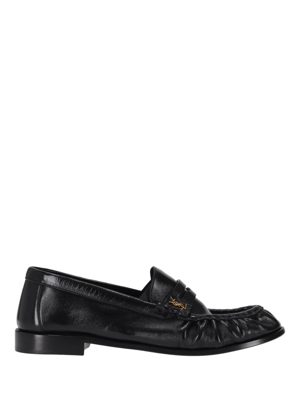Saint Laurent Black Loafers