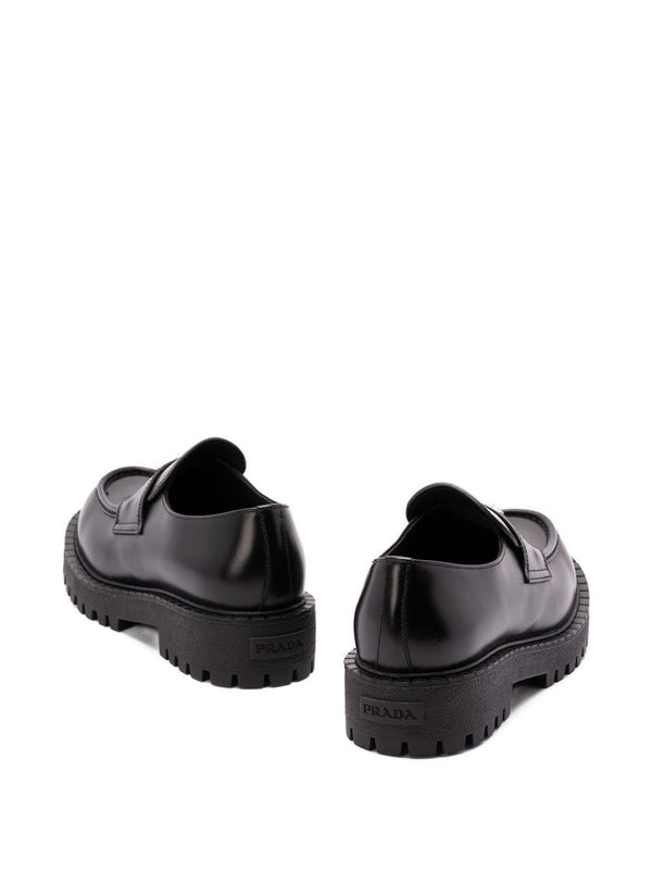 Prada Black Loafers
