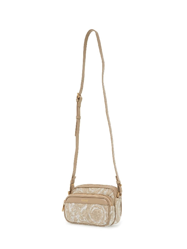 Baroque Jacquard Crossbody Bag - Jente