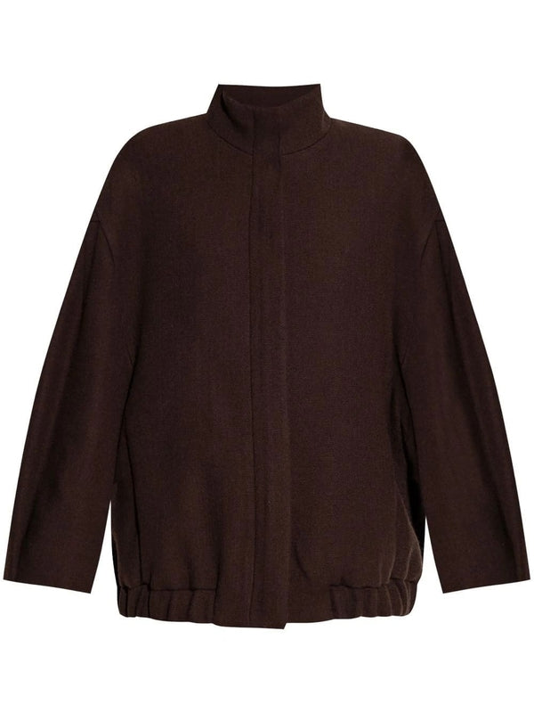 Voles High-neck Zip-up Wool Jacket