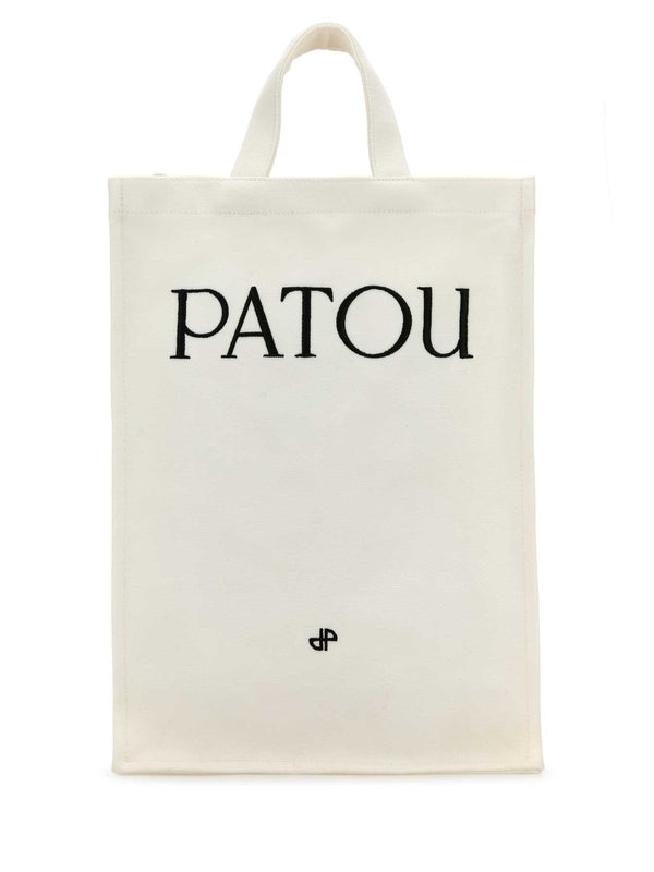 Logo Embroidery Cotton Tote Bag