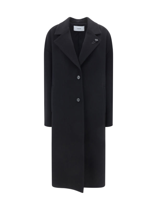 LARDINI - Boutonniere Single-breasted Coat - Jente