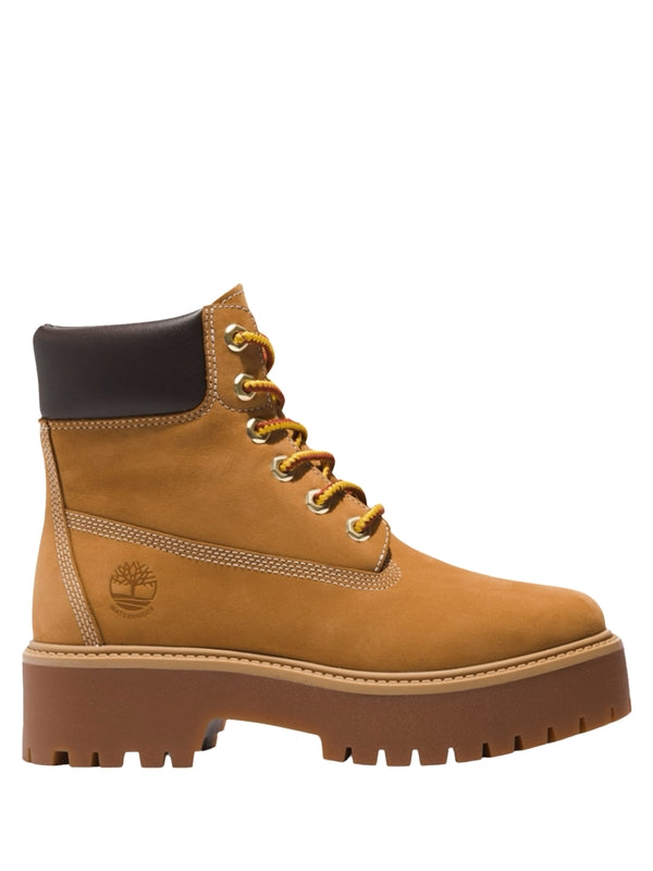 Timberland Brown Lace-Up Boots