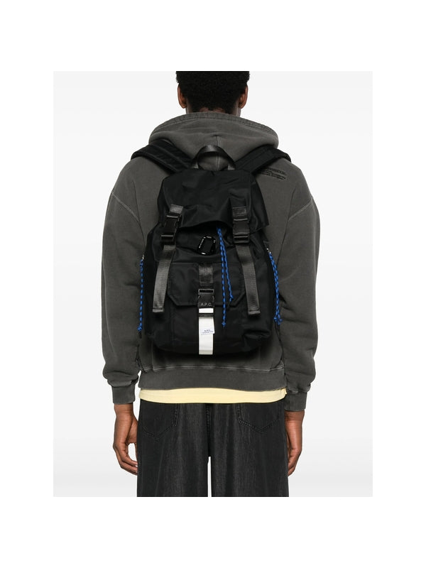 A.P.C. Black Backpacks